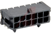 MicroFit 3.0 RA Hdr W/TH DR Tin 12Ckt - 70090929 - Allied Electronics, Inc.