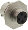 Circular, Jam Nut Receptacle, Size 12-4 Position, Panel; Product Range Souriau-Sunbank/eaton - 94T7013 - Newark, An Avnet Company