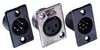 Neutrik XLR 4 Pin Panel Mt(m)Connector, Black - CA-NC4MPBAG - Visual Sound, Inc.