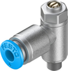 One-way flow control valve - GRLA-M5-QS-4-D - Festo Corporation