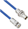 Plenum Cable Assembly TRB 3-Slot Plug to Non-Insulated Bulk Head 3-Lug Cable Jack MIL-STD-1553 .242