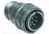 Circular Connector Plug, Size 24, 7 Position, Cable; Product Range Amphenol Industrial - 97J5365 - Newark, An Avnet Company