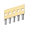 Female Vertical Throughboard Ø0.50mm Contact, 5 per carrier - D01-9900501 - Harwin Plc
