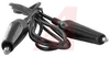 Alligator Clip; 3 ft.; 18 AWG; Black; 300 V - 70020813 - Allied Electronics, Inc.