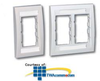 Panduit® Mini-Com Classic and Executive Faceplate.. - CBEEIY - TelephoneStuff.com
