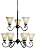 31955-782 Mid. Chandeliers-Glass Up - 605237 - Capital Lighting, Inc.