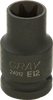 Female Torx Impact Sockets - E16 - Gray Tools Canada Inc.