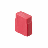 2 Pos. Female Jumper Socket, Closed Shunt, Red -- M7766-46 - Image