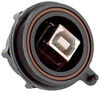 Connector, Panel Mounted, B Type - 70098943 - Allied Electronics, Inc.