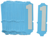 Brady Bradyglo Number Label - Printed Msg = 1 - 6004-1 - 754473-84308 - R. S. Hughes Company, Inc.