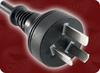 IRAM 2073:2009 ARGENTINA to IEC-60320-C13 AUTO-LOCK HOME // Power Cords // International Power Cords // Argentina Power Cords -- 9000.098AL - Image