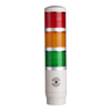 Stackable Tower Lighting, Beacons, and Components - PMEB-302-RYG - Quarktwin Technology Ltd.