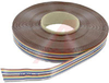 Cable, Flat Ribbon, 20 Conductor, 28AWG, Stranded, PVC, 300V, Color Coded - 70216282 - Allied Electronics, Inc.