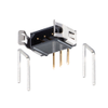 3 Pos. Male SIL Horizontal Throughboard Conn. Latches - M80-8420345 - Harwin Plc