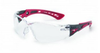 Bolle Safety Rush Polycarbonate Safety Glasses Clear Lens - Black Frame - Wrap Around Frame - 054917-30112 - 054917-30112 - R. S. Hughes Company, Inc.