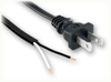 NEMA 1-15P POLARIZED to ROJ HOME // Power Cords // North American Power Cords // 2 Conductor Power Cords -- 1070.072PS - Image