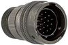 Circular Connector Plug Size 14, 19 Position, Cable; Product Range Amphenol Industrial - 79K8598 - Newark, An Avnet Company