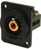 Adapter, Rca Plug-Plug, Black Metal, Red Rohs Compliant Cliff Electronic Components - 70AH6209 - Newark, An Avnet Company