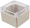 Small Enclosure, Abs/pc, Grey/clear; Enclosure Type Hammond - 02AH0260 - Newark, An Avnet Company