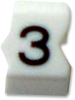Cable Marker, E, Size12, 3, Pk30; Marker Type Raychem Te Connectivity - 39K5739 - Newark, An Avnet Company