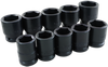 10 Pieces 6 Pocket Standard SAE Impact Socket Set - 45010 - Gray Tools Canada Inc.