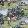 Vintage Golf Scene Tapestry Fabric - R-Weekends - Regal Fabrics, Inc.
