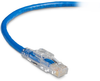 5FT Blue CAT6 550MHz Ethernet Patch CBL UTP CM Locking Slimline - C6PC80-BL-05 - Black Box