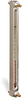 Aluminum Liquid Level Gage with Card Thermometer and Shut-off, 12” Centerline, Front Mount 1/2
