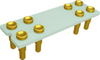 Relay Sockets, Solder Dip/8 Pin - SMT2A-8P-AL33 - JC Cherry, Inc.