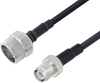 Rf Coax Cable, N Plug-Tnc Rp Jack, 4Ft; Connector To Connector L-Com - 84AH3107 - Newark, An Avnet Company