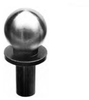 Slip Fit Shoulder Tooling Ball: 0.25 Ball Dia. x 0.1250 Shank Dia. x .20 Length from Shoulder Base to Ball Center - 10801 - Te-Co, Inc.