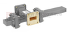 20 dB WR-112 Waveguide Crossguide Coupler with UG-51/U Square Cover Flange and SMA Female Coupled Port from 7.05 GHz to 10 GHz in Bronze -- FMWCT1084 - Image