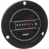 Meter, Hour; LCD; 120 VAC; Flange; Round; White Numerals on Black Background - 70132123 - Allied Electronics, Inc.