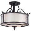 ADS1715DC Semi-Flush Mts.-Drum Shade - 375040 - Capital Lighting, Inc.