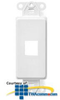 Leviton QuickPort Decora Insert - 1 Port - 41641 - TelephoneStuff.com