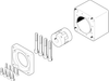 Axial kit - EAMM-A-D100-100A - Festo Corporation