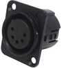 Connector, Xlr, Jack, 5 Position; No. Of Contacts Deltron Components - 69K6214 - Newark, An Avnet Company