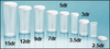 Plastic Vials, Clear Styrene Vials with Snap Caps -- 0710-13 - Image