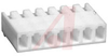 Connector; Receptacle; 7; Crimp; Locking Ramp; 180 deg; Nylon; SL-156 Housings - 70083790 - Allied Electronics, Inc.