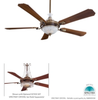F900-BCW Ceiling Fan - F900-BCW - Minka Group