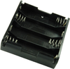 Battery Holder, 4Aa, Pcb; Battery Sizes Accepted Keystone - 17C7400 - Newark, An Avnet Company