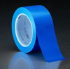 3M 471 Blue Marking Tape - 3/4 in Width x 36 yd Length - 5.2 mil Thick - 03120 - 021200-03120 - R. S. Hughes Company, Inc.