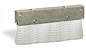 Flat Brush With Holder, 4 1/2
