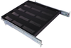 Vented Sliding Shelf, 2.68In, Steel; Rack U Height Hammond - 18C0626 - Newark, An Avnet Company