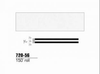 3M Scotchcal 72056 Bright White Striping Automotive Tape - 3/16 in Width x 150 ft Length - 2 mil Thick - 051141-72056 - R. S. Hughes Company, Inc.