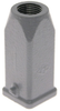 Standard, Rectangular Hood, size 21.21, 2 Pegs, Top 3/8 NPT cable entry - CKAT-03.3V - Mencom Corporation