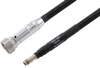 1.85mm NMD Female to 1.85mm Female Precision Cable 48 Inch Length Using High Flex VNA Test Coax - PE3TC0970-48 - Pasternack