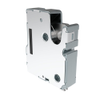 Electronic Rotary Push-to-Close Latch, Delayed Relock, With Door and Latch Status Switch, No Connector, M6 X 1.0 Thread, Aluminum Housing, Individually Packaged - R4-EM-9D25-150 - Southco