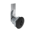 Quarter-Turn Cam Latch, 5 mm Double Bitted Recess, 20mm  Grip, Sealed, Zinc Alloy, Powder Coat, Black - E5-2-075-071 - Southco