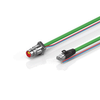 ZK7102-BF00-Axxx | B12, ENP cable, PUR, 2 x 0.75 mm² + (1 x 4 x AWG22), drag-chain suitable, key 1 (24 V DC) -  - Beckhoff Automation LLC